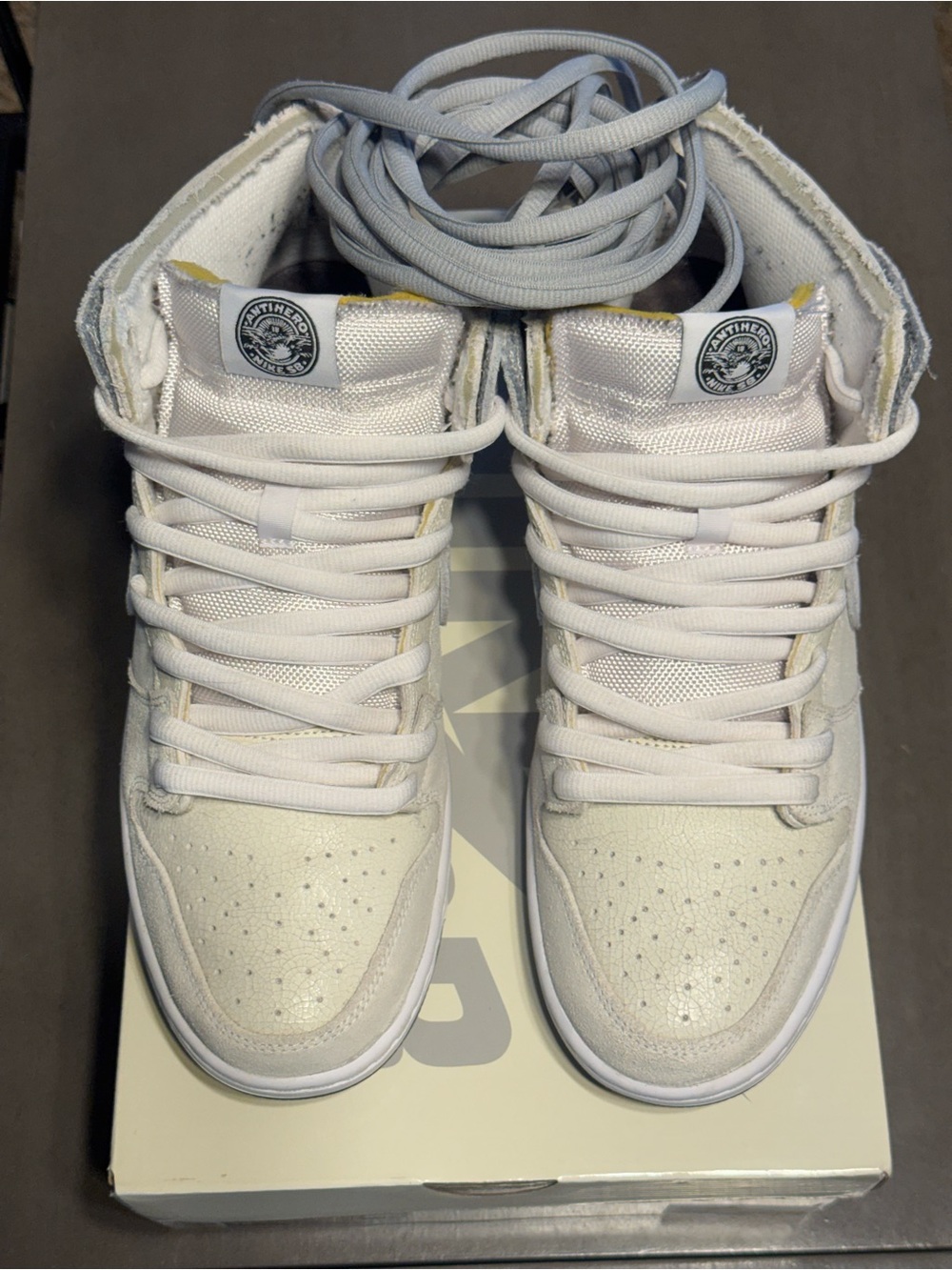 Nike SB Dunk High x AntiHero “Wolf Grey” Size 10.5